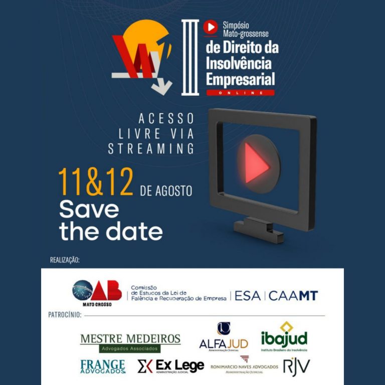 Com presença de Ministros e autoridades, OAB-MT realiza Simpósio Mato-Grossense de Direito da Insolvência Empresarial