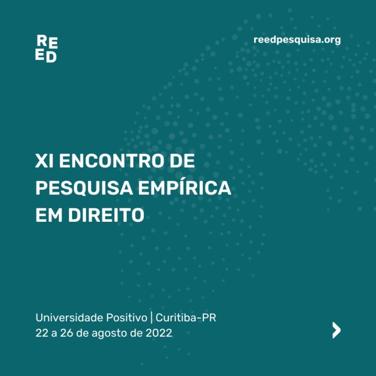 Inscrições abertas: XI Encontro de Pesquisa Empírica em Direito